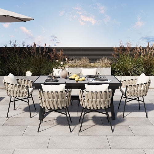 Discover unmatched flexibility in alfresco dining with six creatively