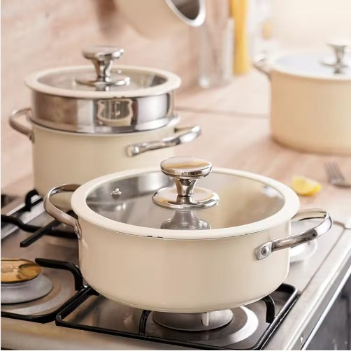 9-Piece Stainless Steel Cookware Set for Modern Kitchens-SROYAS