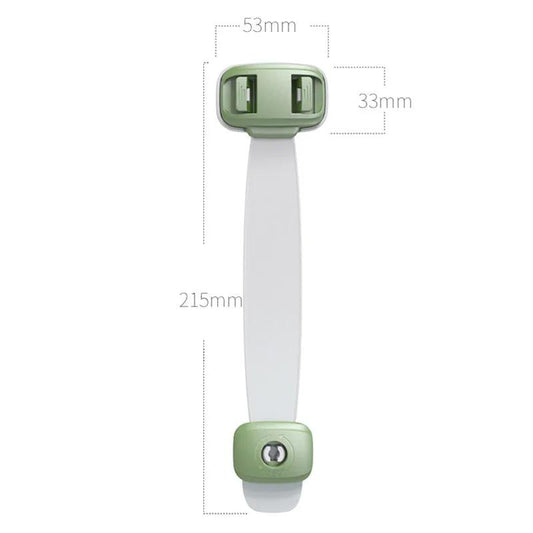 Adjustable Adhesive Cabinet, Drawer & Door Strap Locks for Kids-SROYAS