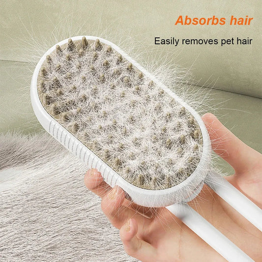 3 in 1 Electric Pet Grooming Brush - USB Rechargeable-SROYAS