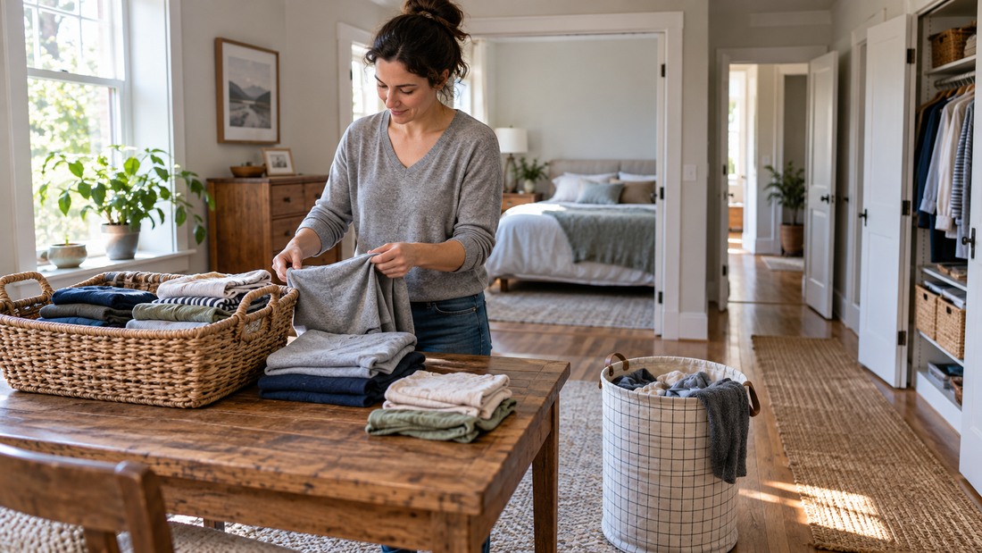 Home & Kitchen Organization Tips-SROYAS LLC-SROYAS-bedding storage-hamper-laundry organization-SEO