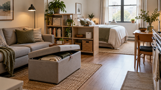 Home & Kitchen Organization Tips-SROYAS LLC-SROYAS Team-Evergreen-foldable storage-Home & Kitchen Essentials-small home organizer-space saving storage for studio apartment-studio apartment organization-vertical storage