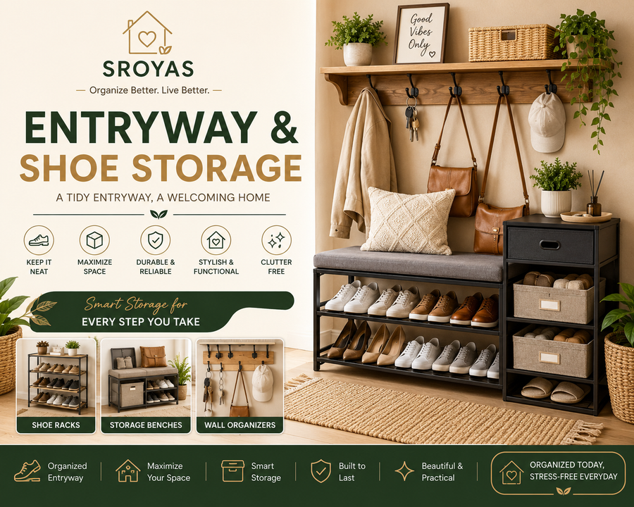 Entryway & Shoe Storage