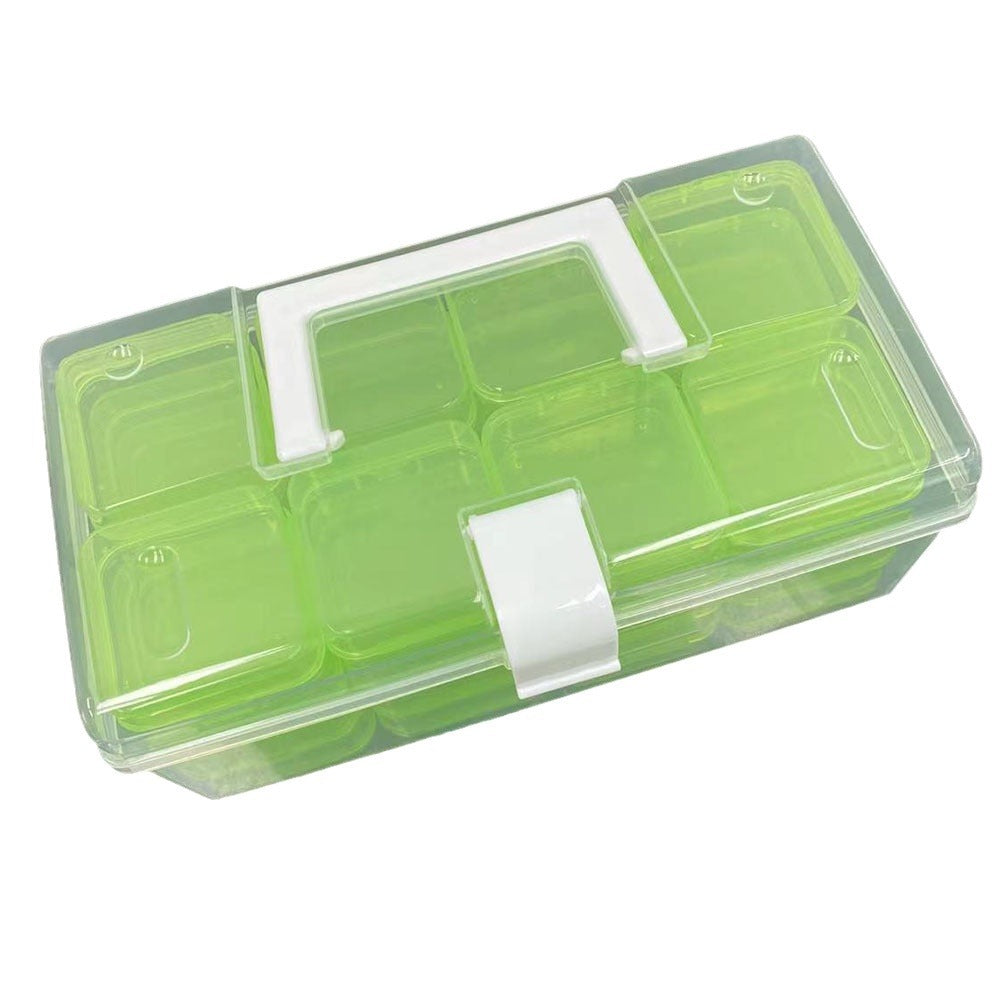 32-Grid Plastic Storage Box Organizer view 8 for closet and bedroom storage