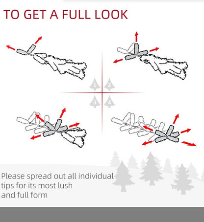 Artificial branch-shaping illustration