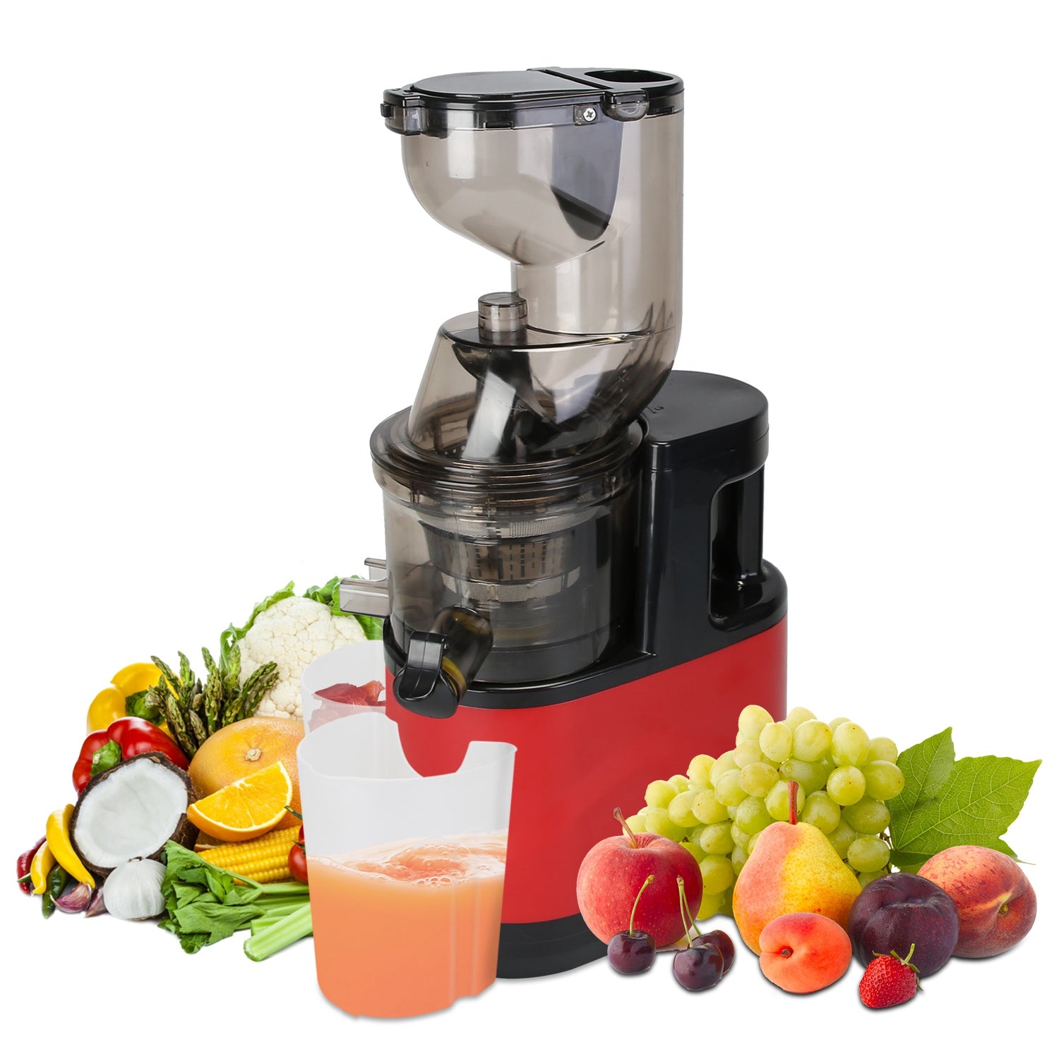300W Cold Press Juicer – Up to 95% Yield, Easy Clean-Home Essentials & Decor-SROYAS 