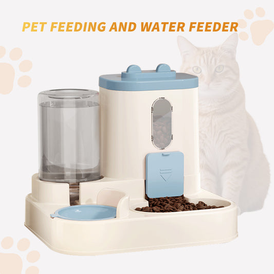 Automatic Pet Feeding System: Food & Water Dispenser-SROYAS 