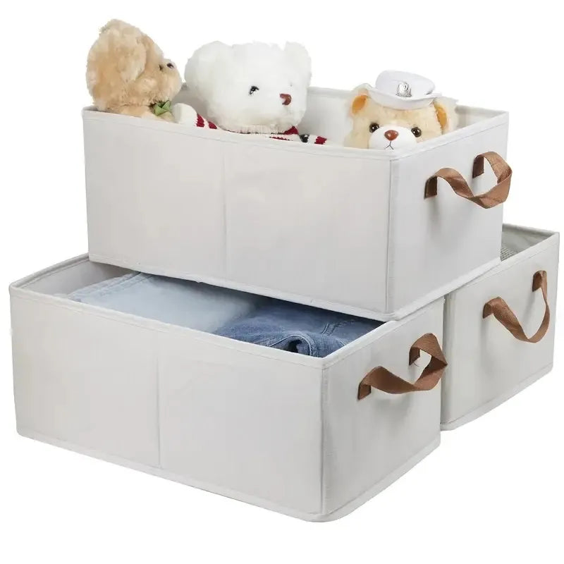 Foldable Clothes Storage Box - Wardrobe Organizer with Window for pantry food storage and kitchen organization - SROYAS