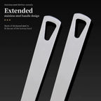 5-Piece Kitchen Utensil Set | Stainless Steel and Nylon, Heat-Resistant view 3 for kitchen organization and cabinet storage