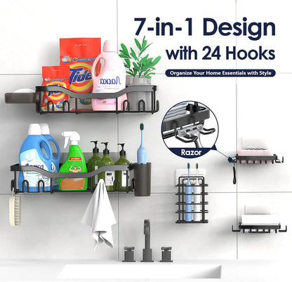 Supplier seven-in-one layout with accessory-hook graphic