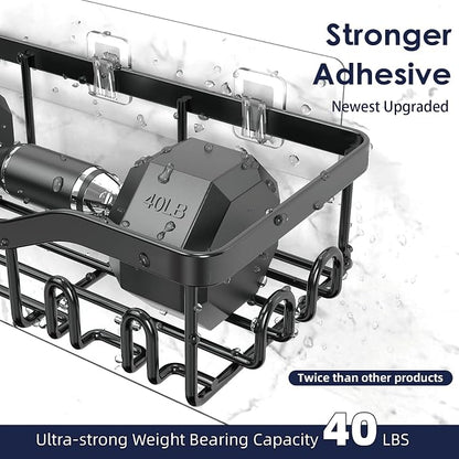 Supplier adhesive load demonstration with forty-pound label
