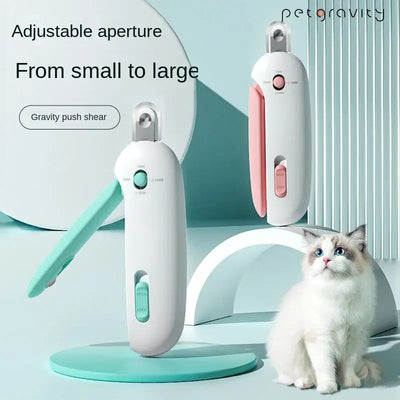 Professional Adjustable Pet Nail Trimmer – Cat & Dog Clippers for Small & Large Pets