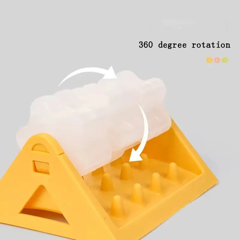 Interactive Puzzle Feeder Roller Dog & Cat Toy – Anxiety Relief & Controlled Feeding