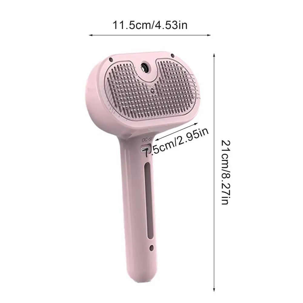 Pet Hair Remover Spray Comb – Floating Grooming Brush for Cats & Dogs