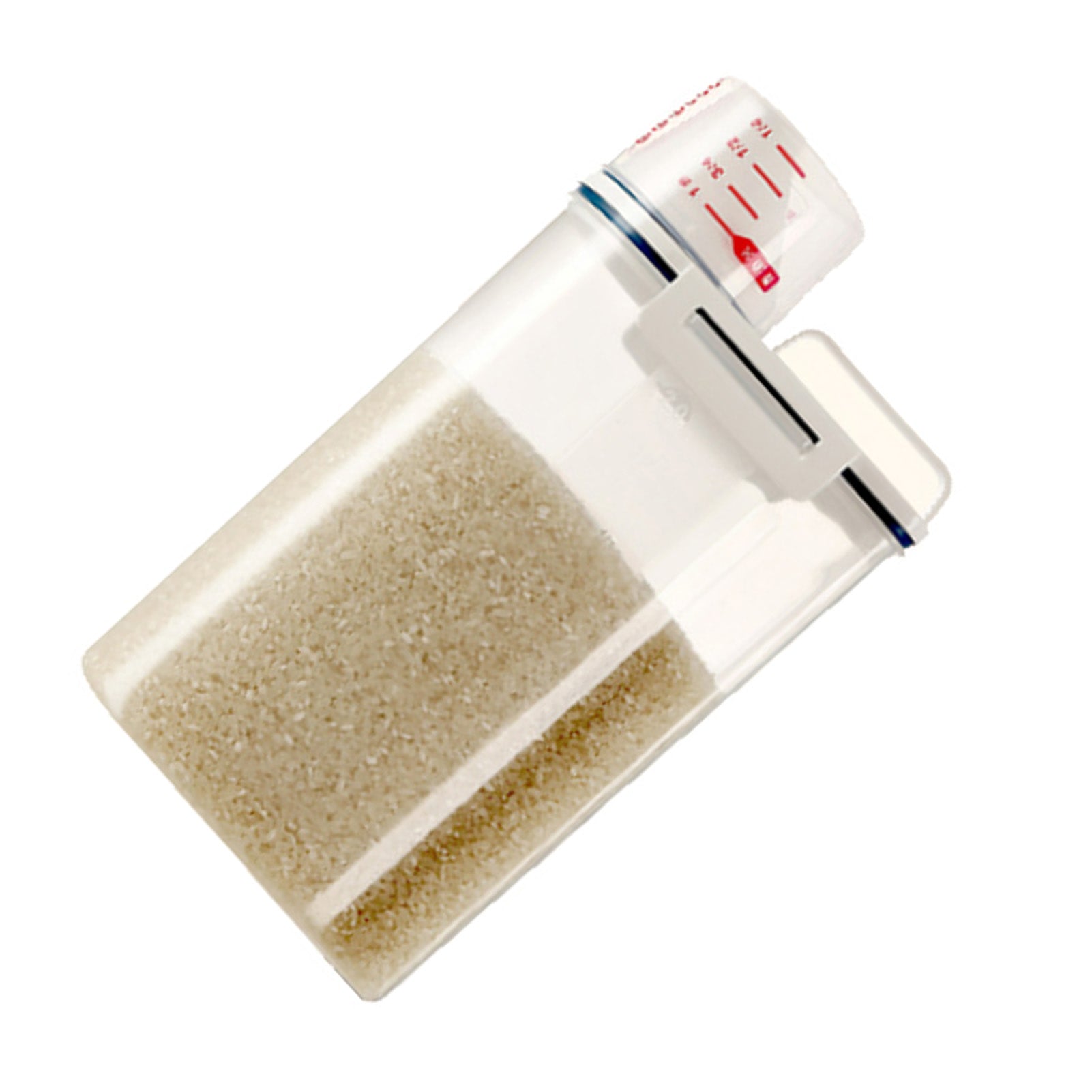 Airtight Rice Storage Container With Clear Scale for pantry food storage and kitchen organization