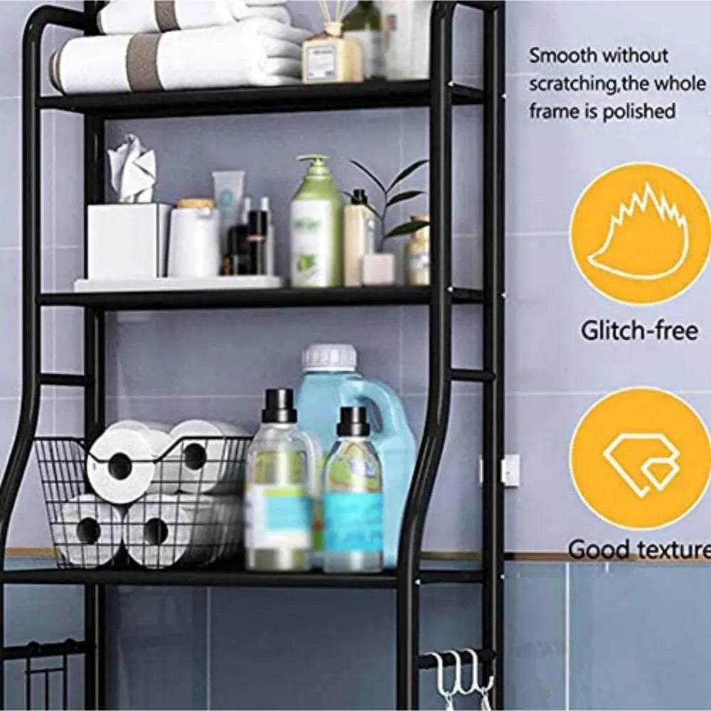 Open shelf and supplier finish-detail graphic
