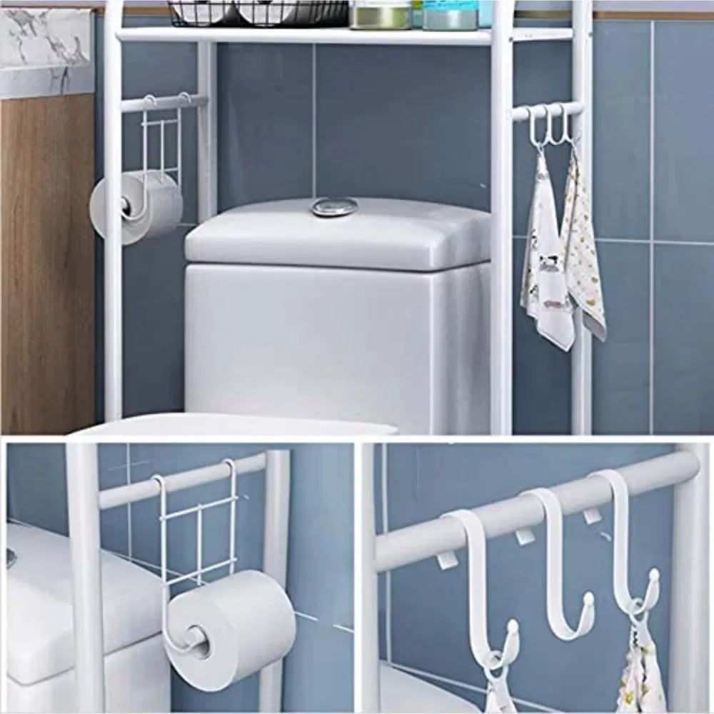 White-frame accessory and hook details shown in gallery