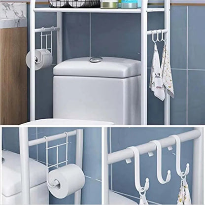 White-frame accessory and hook details shown in gallery