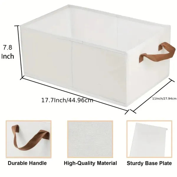 Foldable Clothes Storage Box - Wardrobe Organizer with Window for pantry food storage and kitchen organization - SROYAS