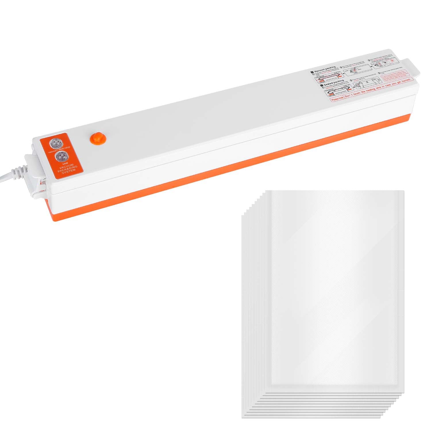 Electric Vacuum Sealer Machine for Food Storage view 9 for pantry food storage and kitchen organization