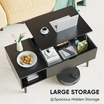 Lift Top Coffee Table with Hidden Storage – Modern Living Room Table-SROYAS 
