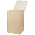 Foldable Laundry Hamper with Lid and Handles for laundry room organization and clothes storage