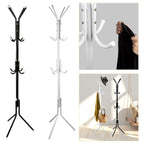 Freestanding Coat and Hat Rack with 8 Hooks for entryway organization and shoe storage