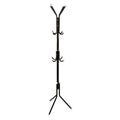 Freestanding Coat and Hat Rack with 8 Hooks view 6 for entryway organization and shoe storage