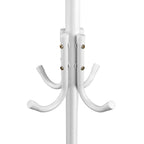 Freestanding Coat and Hat Rack with 8 Hooks view 7 for entryway organization and shoe storage