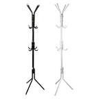 Freestanding Coat and Hat Rack with 8 Hooks view 10 for entryway organization and shoe storage