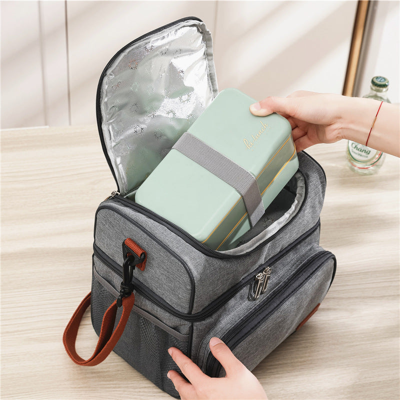 Insulated Lunch Bag Ice Pack Cooler view 6 for pantry food storage and kitchen organization