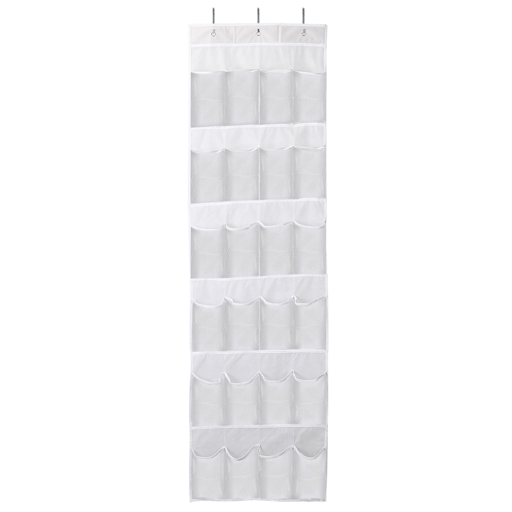 Over-Door 24-Pocket Hanging Shoe Organizer view 11 for entryway organization and shoe storage