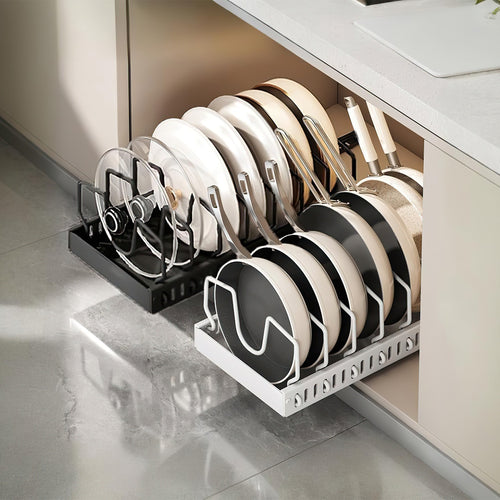 Pull Out Pots And Pans Cabinet Organizer for kitchen organization and cabinet storage