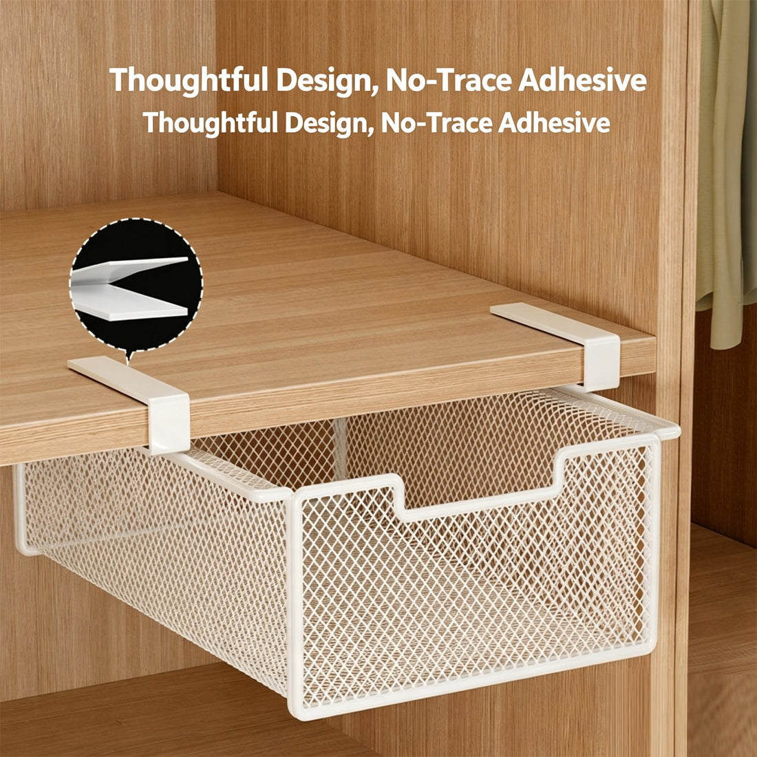 Supplier adhesive and mounting-support detail