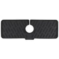 Silicone Faucet Splash Guard Mat | Sink Drip Catcher view 3 for bathroom organization and vanity storage
