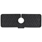 Silicone Faucet Splash Guard Mat | Sink Drip Catcher view 3 for bathroom organization and vanity storage