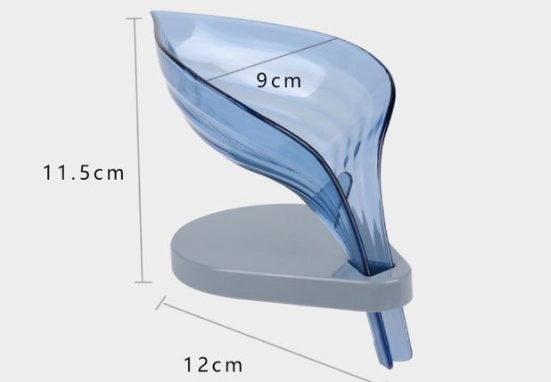 Sink Soap Holder with Suction Cup view 4 for bathroom organization and vanity storage