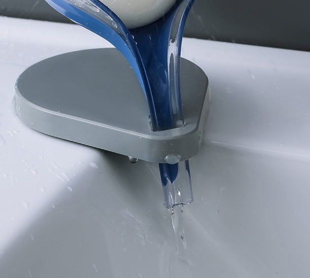 Sink Soap Holder with Suction Cup view 10 for bathroom organization and vanity storage