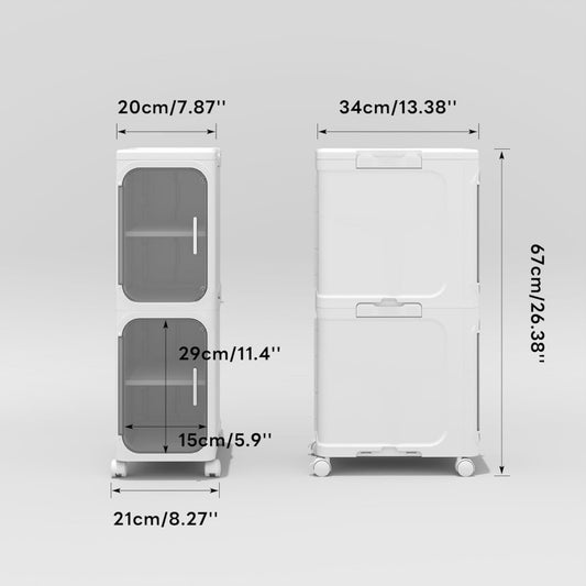 Cabinet body base and opening measurement diagram