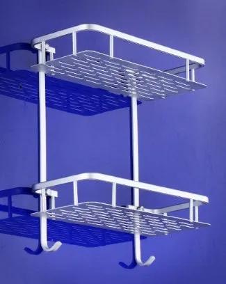 3-Layer Aluminum Shelf – Free Punching Corner Rack-Home Essentials & Decor-SROYAS 