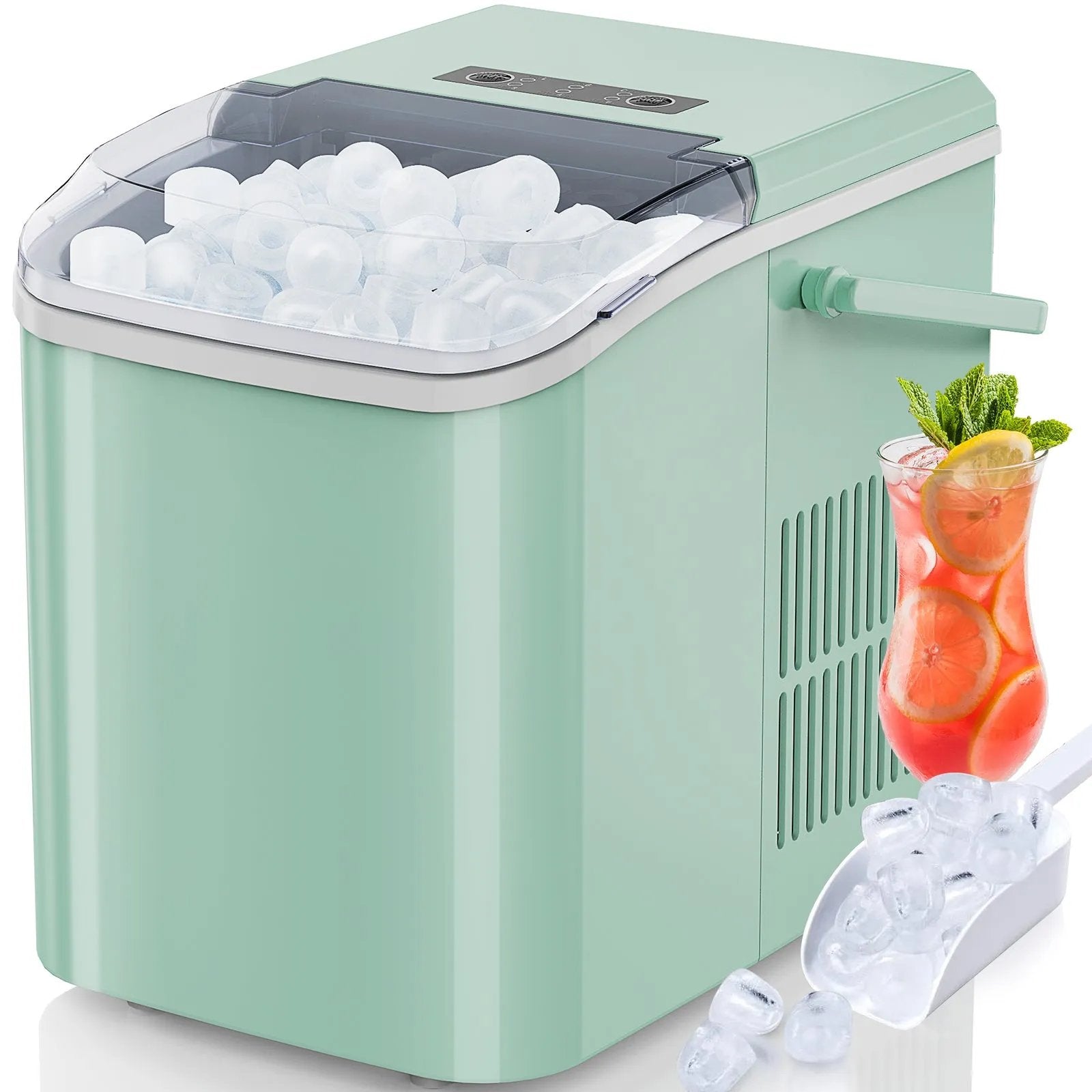 Portable Countertop Ice Maker - Fast & Convenient Ice-Home Essentials & Decor-SROYAS 