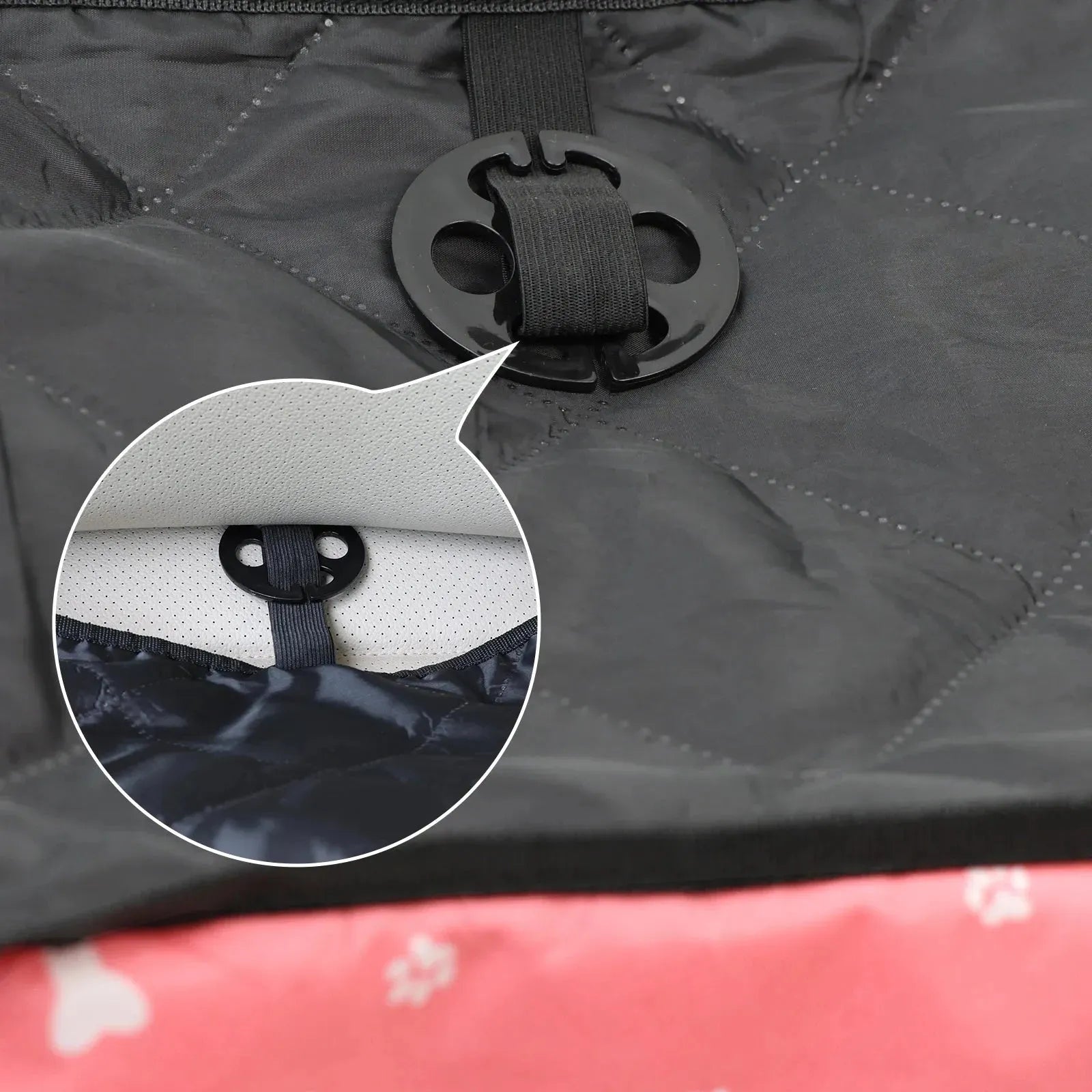 Dog Car Seat with Storage Pockets - Safe & Stylish Travel-SROYAS 