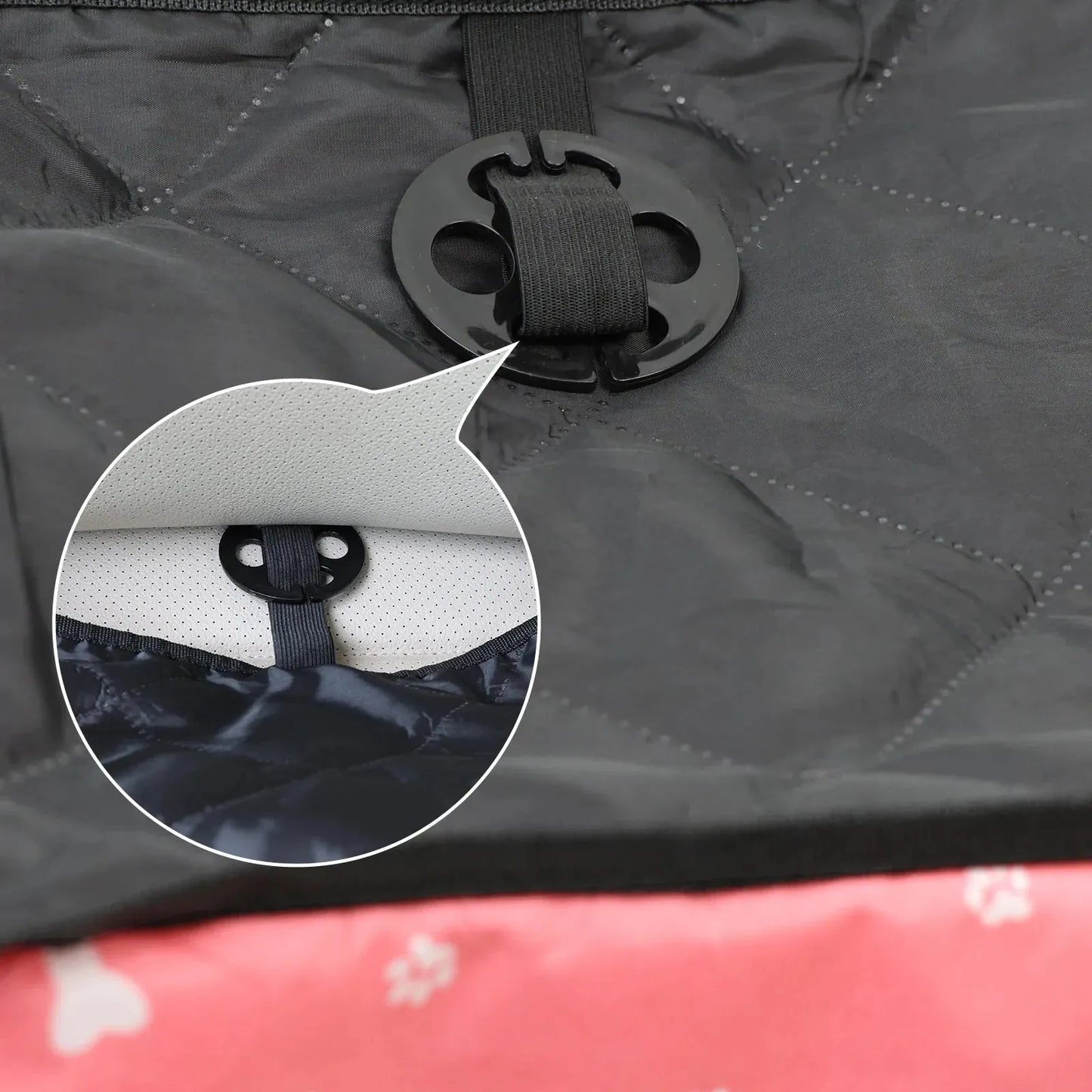 Dog Car Seat with Storage Pockets - Safe & Stylish Travel-SROYAS 