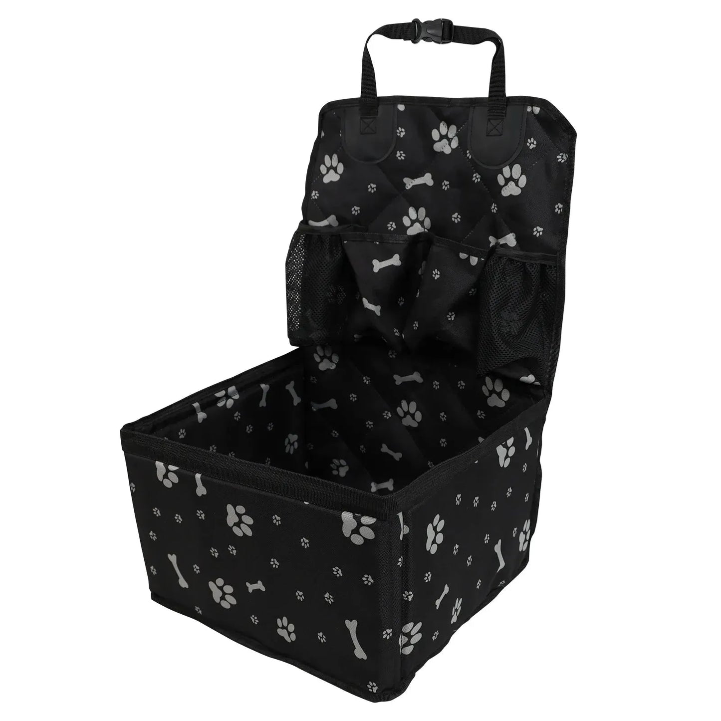Dog Car Seat with Storage Pockets - Safe & Stylish Travel--SROYAS 