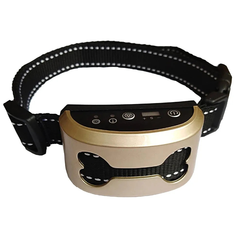 Rechargeable Anti Bark Collar - Safe & Waterproof Solution--SROYAS 