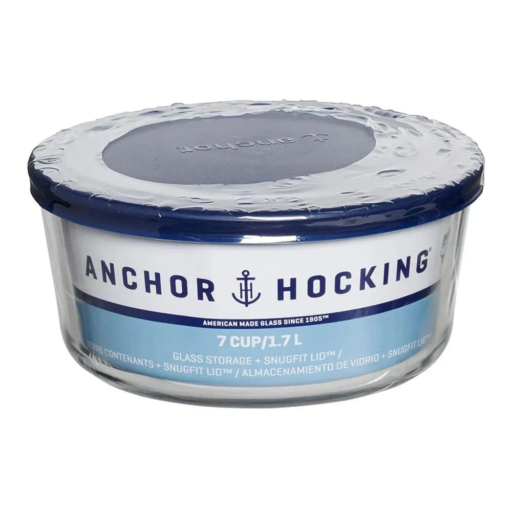 Durable Airtight Food Containers - 7 Cup Glass Jars--SROYAS 