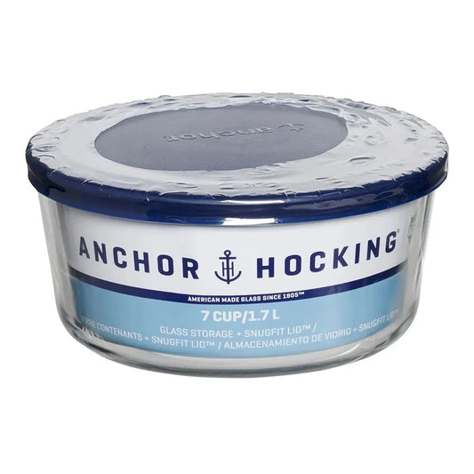 Durable Airtight Food Containers - 7 Cup Glass Jars--SROYAS 