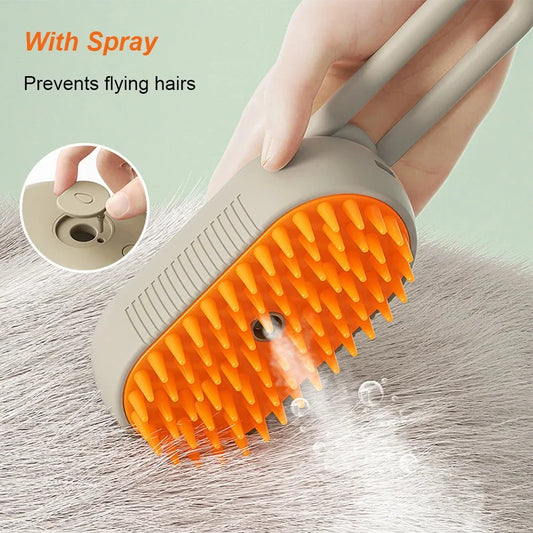 3 in 1 Electric Pet Grooming Brush - USB Rechargeable-SROYAS 