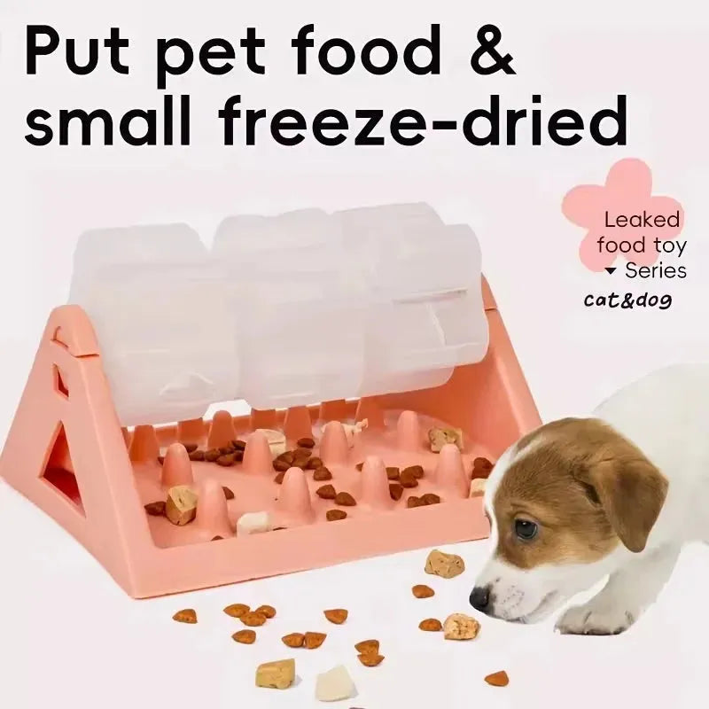 Interactive Puzzle Feeder Toy for Dogs & Cats - Fun Feeding!-SROYAS 