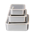 Stainless Steel Food Storage Containers for pantry food storage and kitchen organization